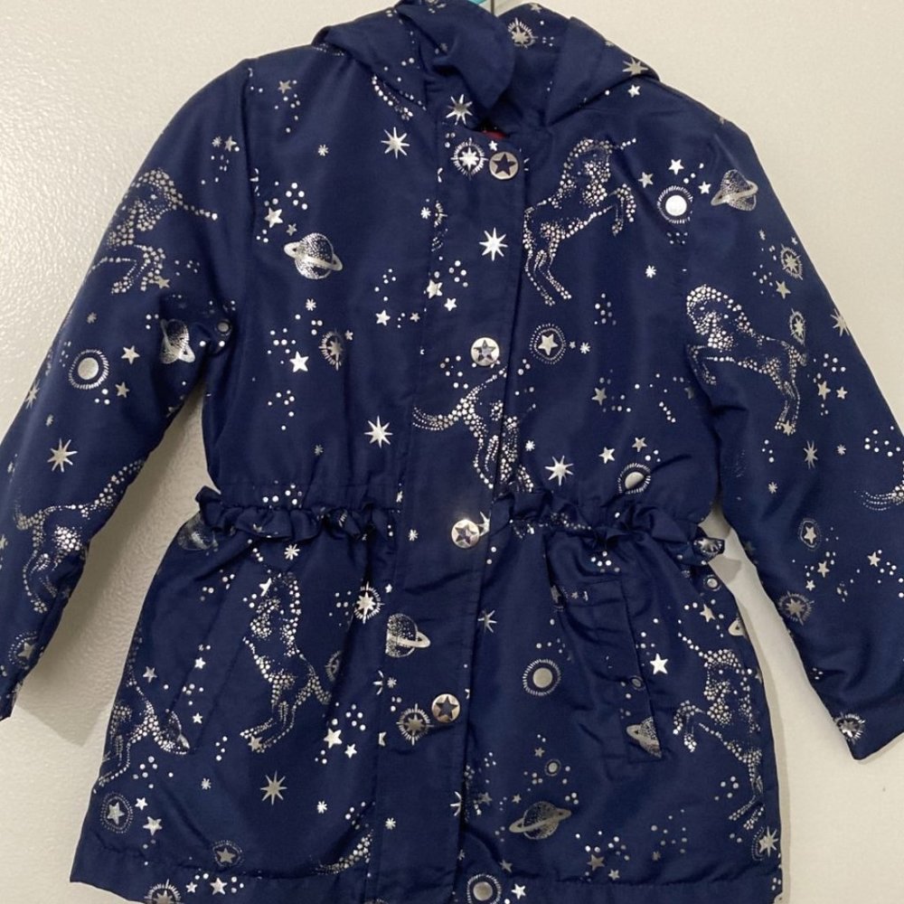 London Fog Stars Jacket with hood